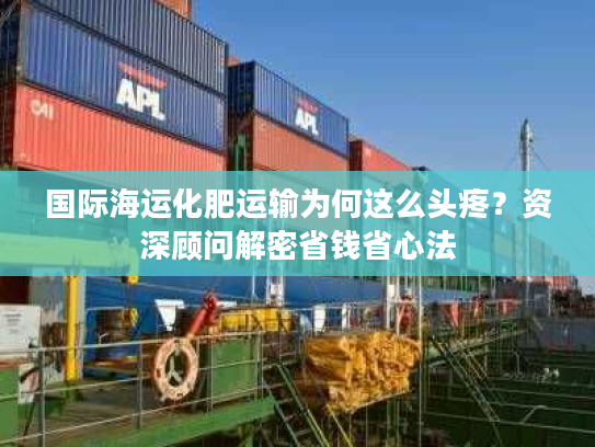 国际海运化肥运输为何这么头疼？资深顾问解密省钱省心法
