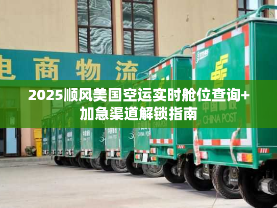 2025顺风美国空运实时舱位查询+加急渠道解锁指南