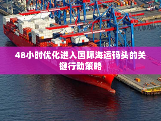 48小时优化进入国际海运码头的关键行动策略