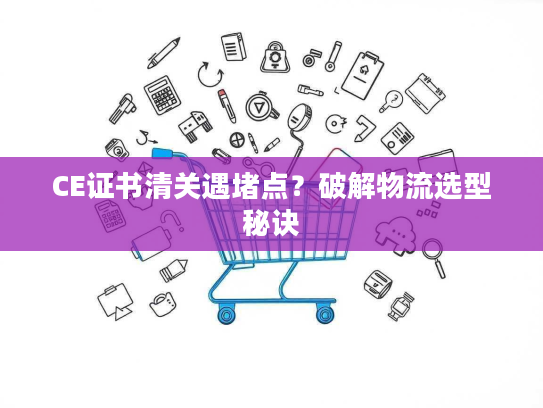 CE证书清关遇堵点？破解物流选型秘诀