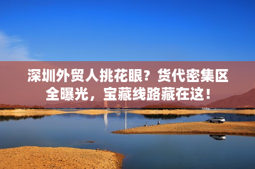 深圳外贸人挑花眼?货代密集区全曝光,宝藏线路藏在这! 深圳外贸人挑花眼?货代密集区全曝光,宝藏线路藏在这!