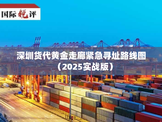 深圳货代黄金走廊紧急寻址路线图（2025实战版）