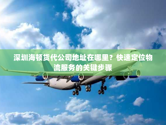 深圳海顿货代公司地址在哪里？快速定位物流服务的关键步骤