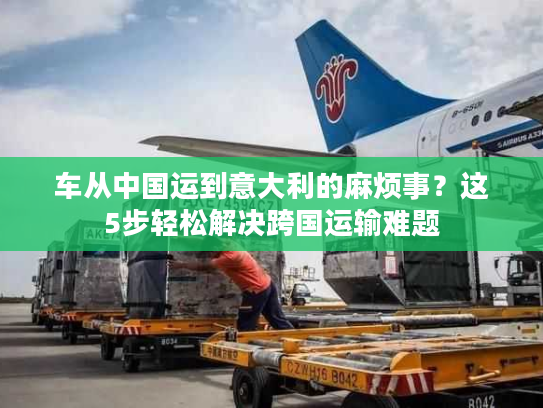 车从中国运到意大利的麻烦事？这5步轻松解决跨国运输难题