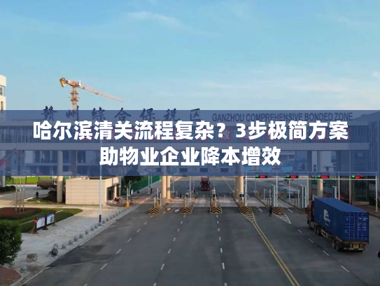 哈尔滨清关流程复杂？3步极简方案助物业企业降本增效