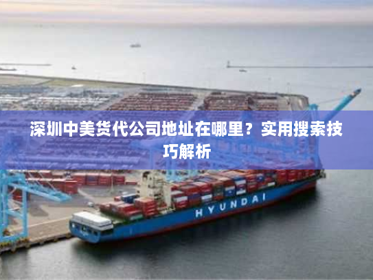 深圳中美货代公司地址在哪里？实用搜索技巧解析