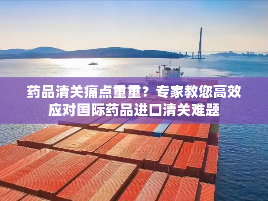 药品清关痛点重重？专家教您高效应对国际药品进口清关难题