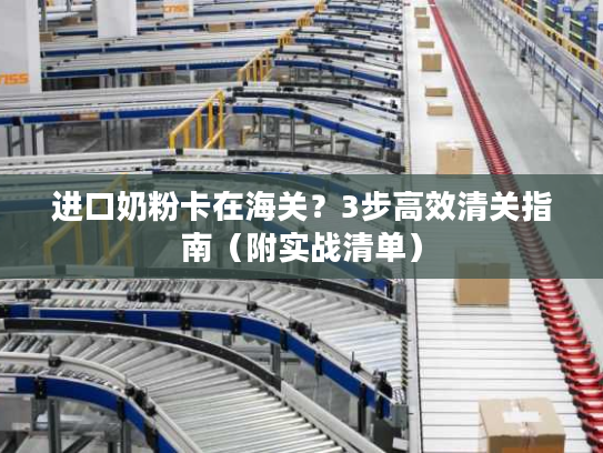 进口奶粉卡在海关？3步高效清关指南（附实战清单）