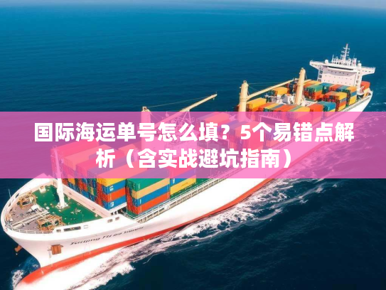 国际海运单号怎么填？5个易错点解析（含实战避坑指南）