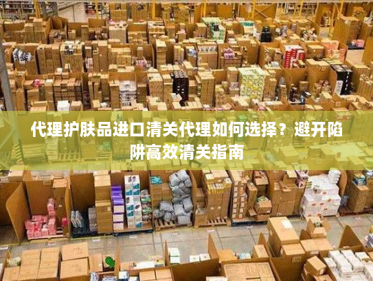 代理护肤品进口清关代理如何选择?避开陷阱高效清关指南 代理护肤品进口清关代理如何选择?避开陷阱高效清关指南