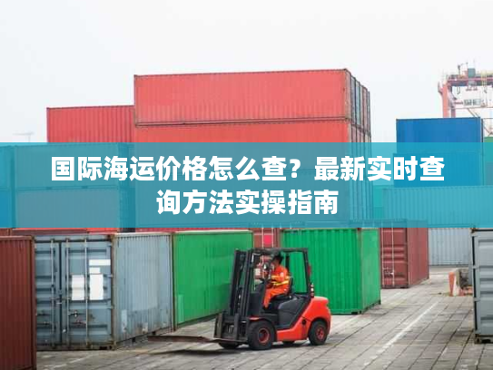 国际海运价格怎么查？最新实时查询方法实操指南