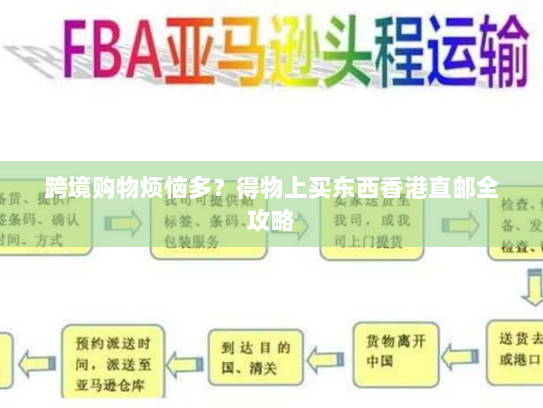 跨境购物烦恼多？得物上买东西香港直邮全攻略