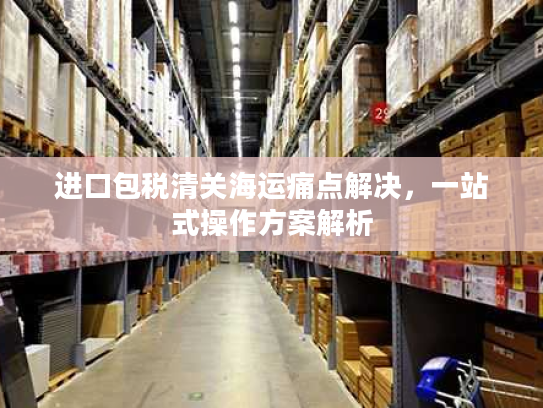 进口包税清关海运痛点解决，一站式操作方案解析