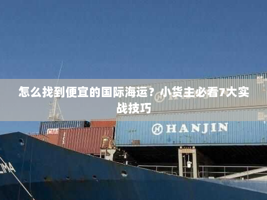 怎么找到便宜的国际海运?小货主必看7大实战技巧 怎么找到便宜的国际海运?小货主必看7大实战技巧