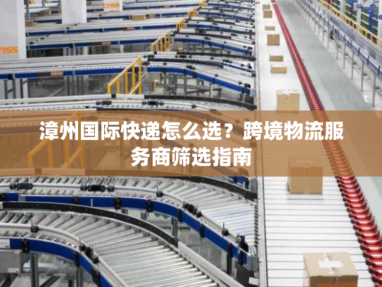 漳州国际快递怎么选？跨境物流服务商筛选指南
