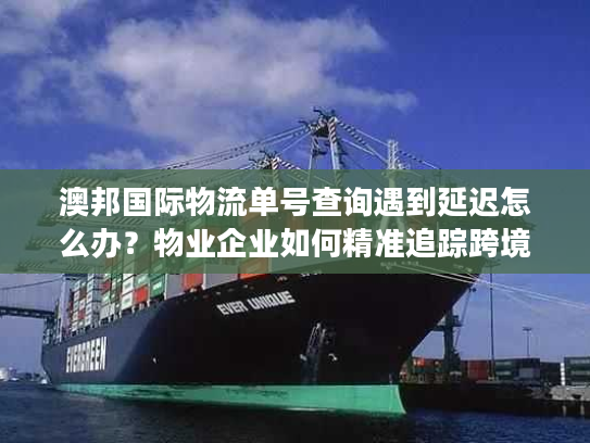 澳邦国际物流单号查询遇到延迟怎么办?物业企业如何精准追踪跨境包裹? 澳邦国际物流单号查询遇到延迟怎么办?物业企业如何精准追踪跨境包裹?