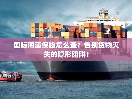 国际海运保险怎么查？告别货物灭失的隐形陷阱！