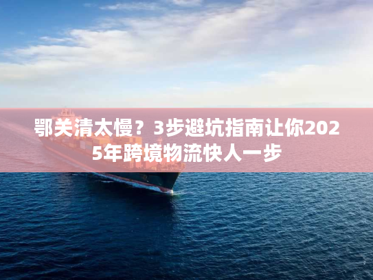 鄂关清太慢?3步避坑指南让你2025年跨境物流快人一步 鄂关清太慢?3步避坑指南让你2025年跨境物流快人一步