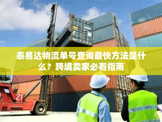 泰易达物流单号查询最快方法是什么?跨境卖家必看指南 泰易达物流单号查询最快方法是什么?跨境卖家必看指南