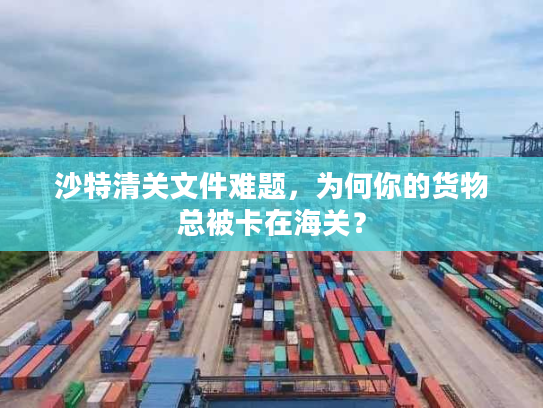 沙特清关文件难题，为何你的货物总被卡在海关？