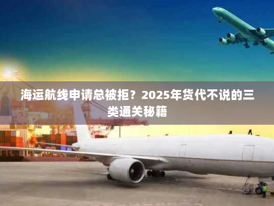 海运航线申请总被拒？2025年货代不说的三类通关秘籍