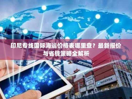 印尼专线国际海运价格表哪里查？最新报价与省钱策略全解析