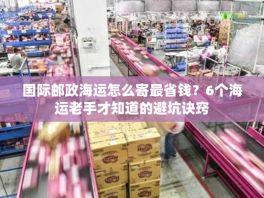 国际邮政海运怎么寄最省钱？6个海运老手才知道的避坑诀窍