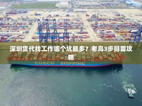 深圳货代找工作哪个坑最多？老鸟3步排雷攻略