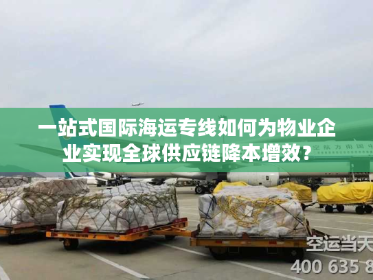 一站式国际海运专线如何为物业企业实现全球供应链降本增效? 一站式国际海运专线如何为物业企业实现全球供应链降本增效?