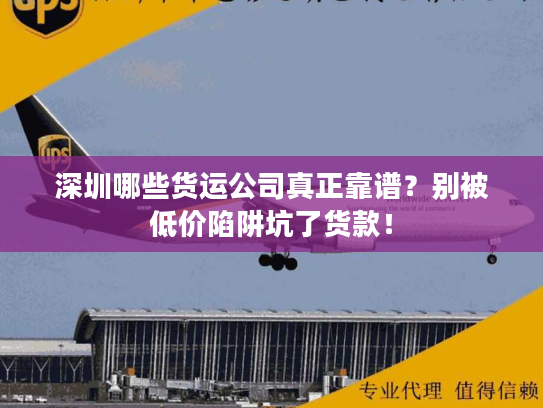 深圳哪些货运公司真正靠谱？别被低价陷阱坑了货款！