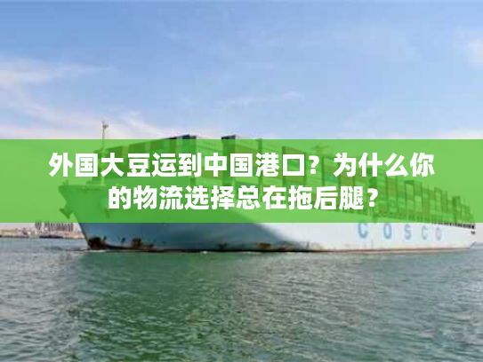 外国大豆运到中国港口？为什么你的物流选择总在拖后腿？