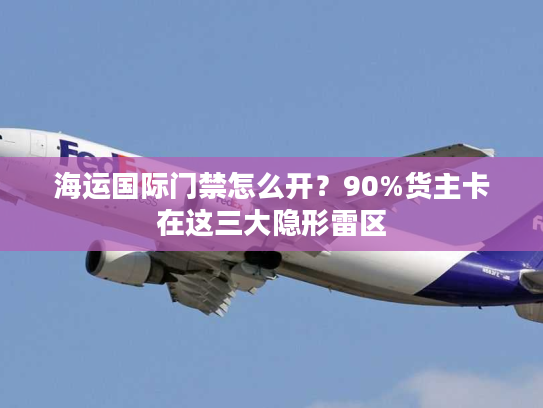 海运国际门禁怎么开？90%货主卡在这三大隐形雷区