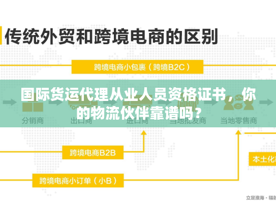 国际货运代理从业人员资格证书，你的物流伙伴靠谱吗？