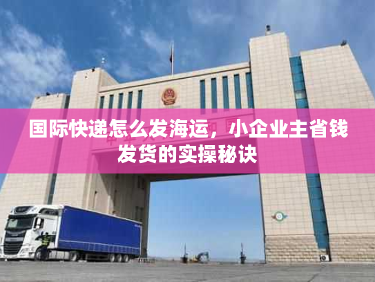国际快递怎么发海运，小企业主省钱发货的实操秘诀