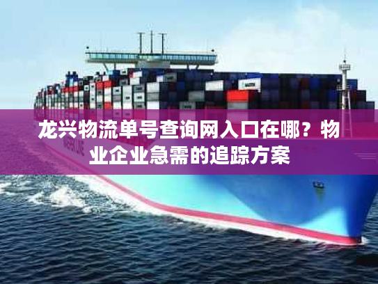 龙兴物流单号查询网入口在哪?物业企业急需的追踪方案 龙兴物流单号查询网入口在哪?物业企业急需的追踪方案