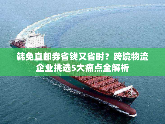 韩免直邮券省钱又省时？跨境物流企业挑选5大痛点全解析