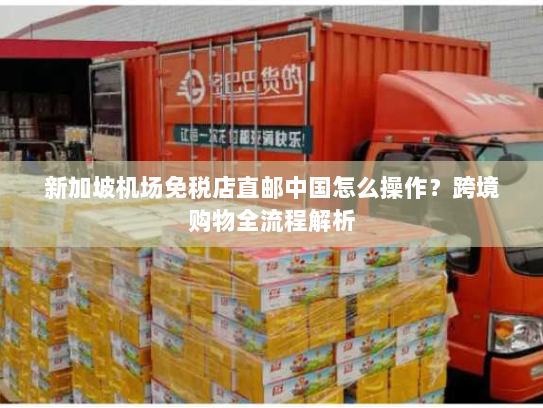 新加坡机场免税店直邮中国怎么操作?跨境购物全流程解析 新加坡机场免税店直邮中国怎么操作?跨境购物全流程解析