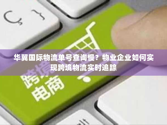 华翼国际物流单号查询慢？物业企业如何实现跨境物流实时追踪
