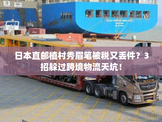 日本直邮植村秀眉笔被税又丢件？3招躲过跨境物流天坑！