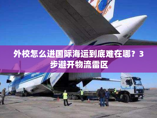 外校怎么进国际海运到底难在哪？3步避开物流雷区