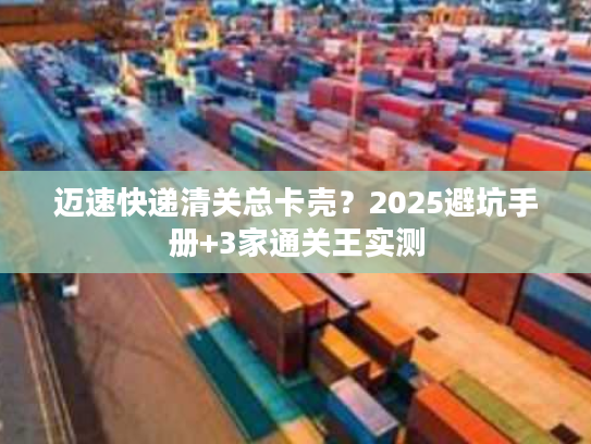 迈速快递清关总卡壳？2025避坑手册+3家通关王实测