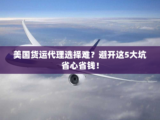 美国货运代理选择难？避开这5大坑省心省钱！