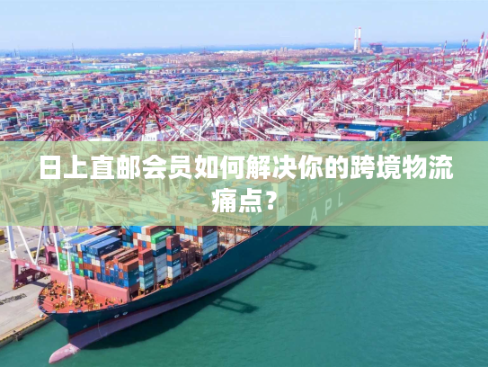 日上直邮会员如何解决你的跨境物流痛点？