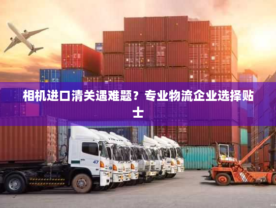 相机进口清关遇难题？专业物流企业选择贴士