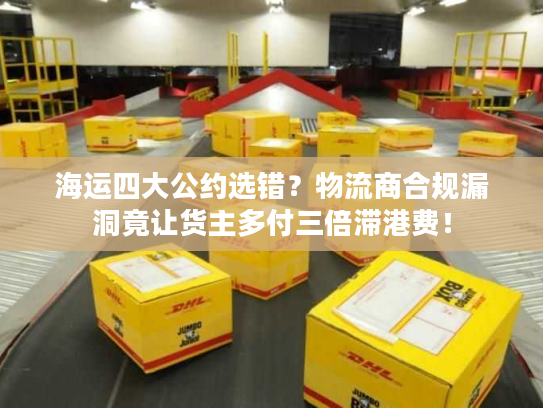 海运四大公约选错?物流商合规漏洞竟让货主多付三倍滞港费! 海运四大公约选错?物流商合规漏洞竟让货主多付三倍滞港费!