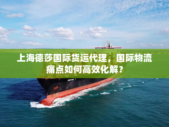 上海德莎国际货运代理，国际物流痛点如何高效化解？