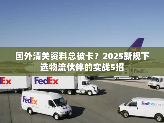 国外清关资料总被卡？2025新规下选物流伙伴的实战5招