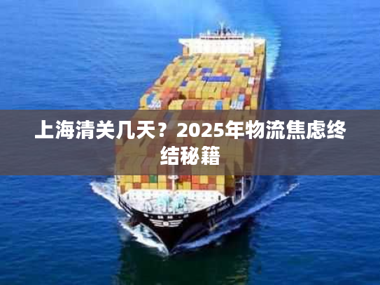 上海清关几天？2025年物流焦虑终结秘籍