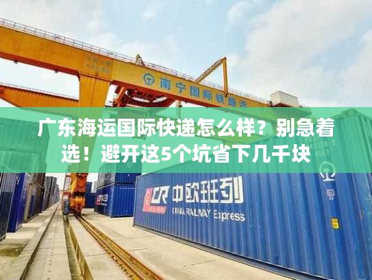 广东海运国际快递怎么样？别急着选！避开这5个坑省下几千块
