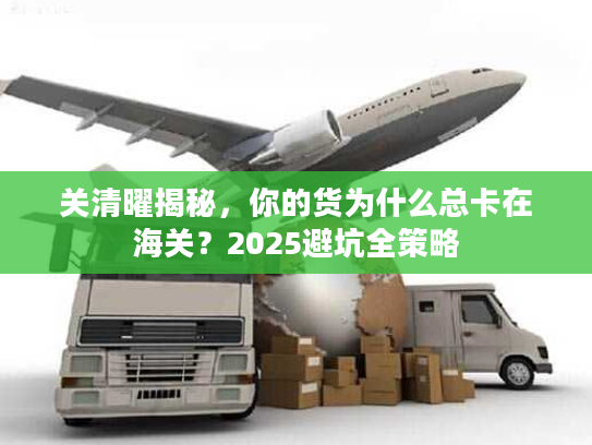 关清曜揭秘，你的货为什么总卡在海关？2025避坑全策略